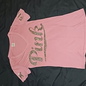 VS Pink sequin shirt
